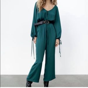 Zara Satin Jumpsuit